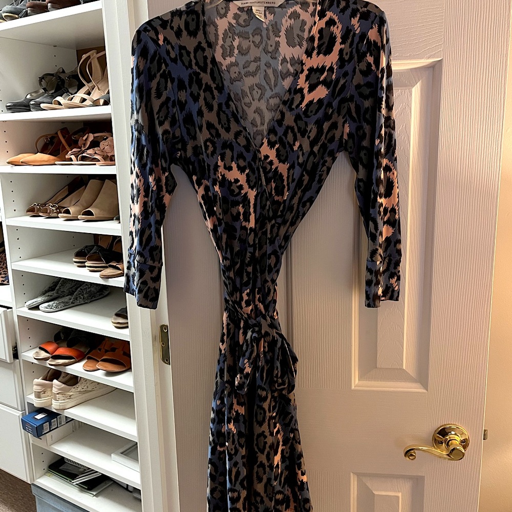 DVF wrap dress